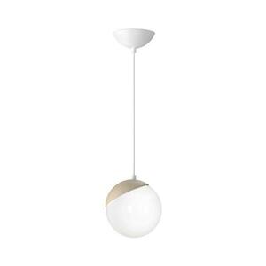 Csillár zsinóron SFERA WOOD 1xE14/40W/230V fehér kép