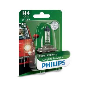 Philips Autó izzó Philips ECO VISION 12342LLECOB1 H4 P43t kép