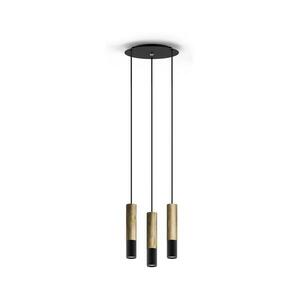 Csillár zsinóron GLEIZ WOOD 3xGU10/35W/230V kép