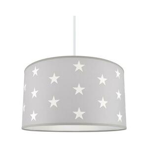 Gyerek csillár STARS GREY 1xE27/60W/230V kép