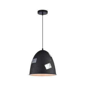Csillár zsinóron PATCH 1xE27/60W/230V fekete kép