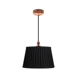 Csillár zsinóron AMORE 1xE27/60W/230V fekete kép
