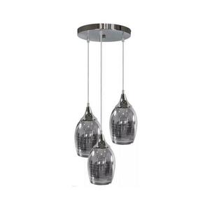 Csillár zsinóron MARINA 3xE27/60W/230V króm kép