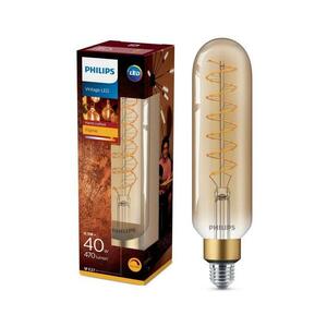Philips LED Dimmelhető izzó VINTAGE Philips T65 E27/6, 5W/230V 2000K kép