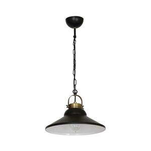 Csillár IRON 1 1xE27/60W fekete/bronz kép