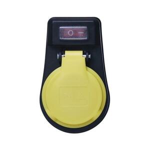 Kültéri konnektor kapcsolóval FRENCH 250V/16A IP44 kép