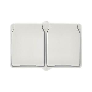 Kültéri aljzat 2xFRENCH 250V/16A IP44 kép