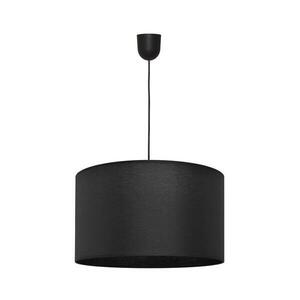 Csillár zsinóron ALBA 1xE27/15W/230V á. 45 cm fekete kép