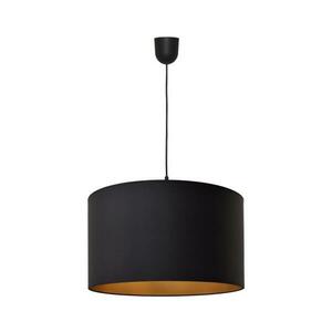Csillár zsinóron ALBA 1xE27/15W/230V á. 45 cm fekete/arany kép