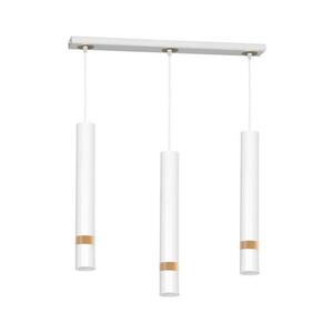 Csillár zsinóron JOKER WHITE WOOD 3xGU10/8W/230V kép