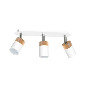 spotlámpa JOKER WHITE WOOD 3xGU10/8W/230V kép