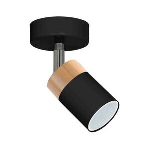 Spotlámpa JOKER BLACK WOOD 1xGU10/8W/230V kép