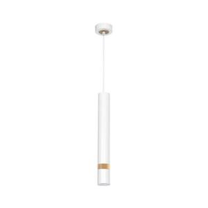 Csillár zsinóron JOKER WHITE WOOD 1xGU10/8W/230V kép
