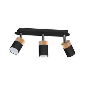 Spotlámpa JOKER BLACK WOOD 3xGU10/8W/230V kép