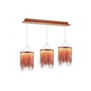 LED Csillár zsinóron CASCATA COPPER 3xLED/54W/230V kép