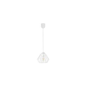 Csillár zsinóron CEED 1xE27/60W/230V fehér kép
