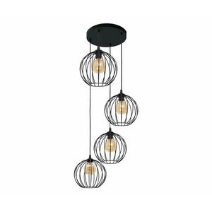 Csillár zsinóron MERCURE 4xE27/15W/230V kép