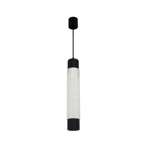 Csillár zsinóron MARBLE WHITE/BLACK 1xGU10/8W/230V kép