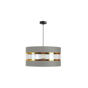 Csillár zsinóron LIND 1xE27/60W/230V szürke kép