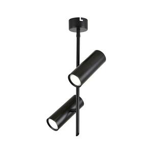 LED Spotlámpa TUBA 2xLED/10W/230V fekete kép