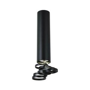 Csillár TUBA 1xGU10/50W/230V fekete kép