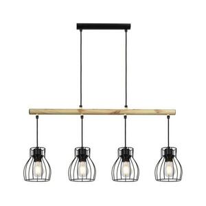Csillár zsinóron BERNITA 4xE27/60W/230V kép