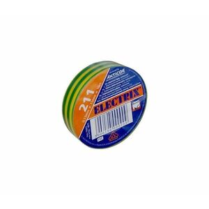 AP01 − Szigetelő szalag ELECTRIX 15mm x 10 m sárgászöld kép