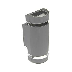 Kültéri fali lámpa KORTEK 2xGU10/30W/230V IP44 szürke kép
