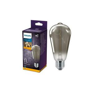 Philips LED Izzó VINTAGE Philips ST64 E27/2, 3W/230V 1800K kép
