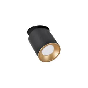 Beépíthető spotlámpa HARON 1xGU10/10W/230V fekete/arany kép