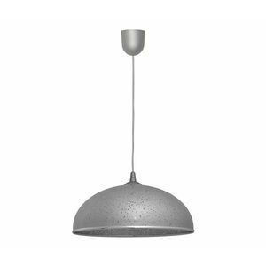 Csillár zsinóron CIRCLE 1xE27/15W/230V szürke kép