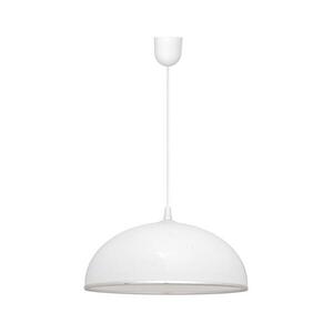 Csillár zsinóron CIRCLE 1xE27/15W/230V fehér kép