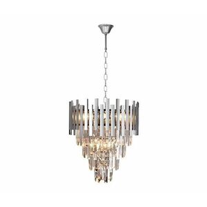 Kristály csillár láncon ASPEN 9xE14/40W/230V kép