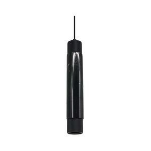 Csillár zsinóron MARBLE 1xGU10/8W/230V fekete kép