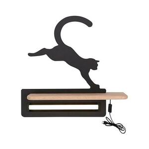 LED Gyerek fali lámpa polccal JUMPING CAT LED/5W/230V kép