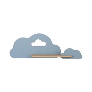 LED Gyerek fali lámpa polccal CLOUD LED/5W/230V kék kép