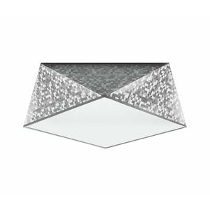 Mennyezeti lámpa HEXA 2xE27/60W/230V ezüst kép
