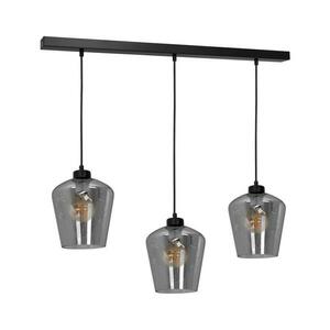Csillár SANTIAGO 3xE27 / 60W / 230V fekete kép