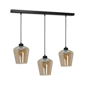 Csillár SANTIAGO 3xE27 / 60W / 230V barna kép