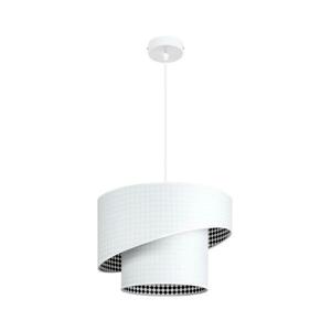 Csillár zsinóron LORI 1×E27/60W/230V Fehér kép