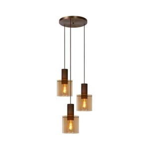 Lucide Lucide 74405/13/62 – Csillár Zsinóron TOLEDO 3×E27/40W/230V kép