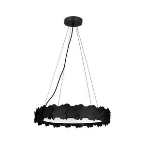 LED Csillár zsinóron SOHO 1xLED/24W/230V fekete kép