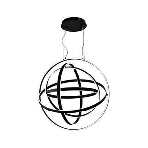 LED Csillár zsinóron COPERNICUS 1xLED/260W/230V fekete kép