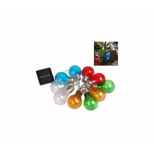 LED Napelemes lánc PARTY 10xLED/1, 2V 400 mAh IP44 kép