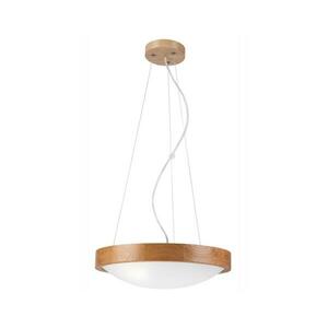 Csillár zsinóron OAK SLIM 2xE27/60W/230V ø 37 cm tölgy kép