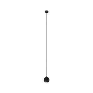 LED Csillár zsinóron MIDWAY 1xGU10/4, 8W/230V fekete kép