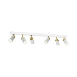 Spotlámpa RENO 6xGU10/60W/230V fehér/arany kép