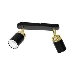 Spotlámpa RENO 2xGU10/8W/230V fekete/arany kép