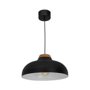 Csillár zsinóron BURGOS 1xE27/60W/230V fekete kép
