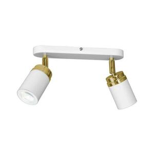 Spotlámpa RENO 2xGU10/8W/230V fehér/arany kép